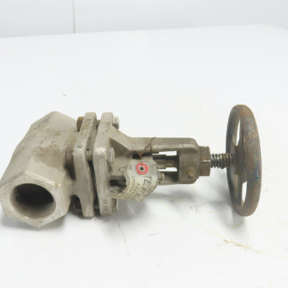 Powell A-5749-2 1-1/2" Flanged Stainless Steel Globe Valve CF8M