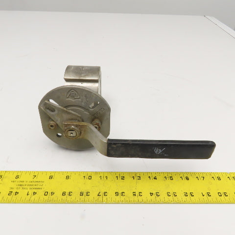 TBV 1-1/2" Ball Valve PTFE Liner No Flanges