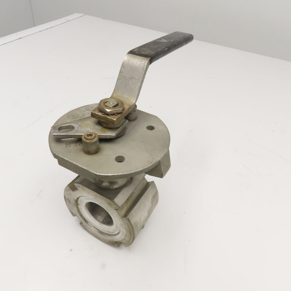 TBV 1-1/2" Ball Valve PTFE Liner No Flanges