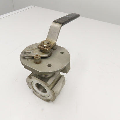TBV 1-1/2" Ball Valve PTFE Liner No Flanges
