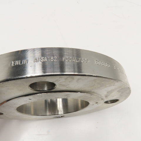 Enlin A/SA182 F304L/304 150B16.5 3" Butt Weld Pipe Flange Stainless Steel