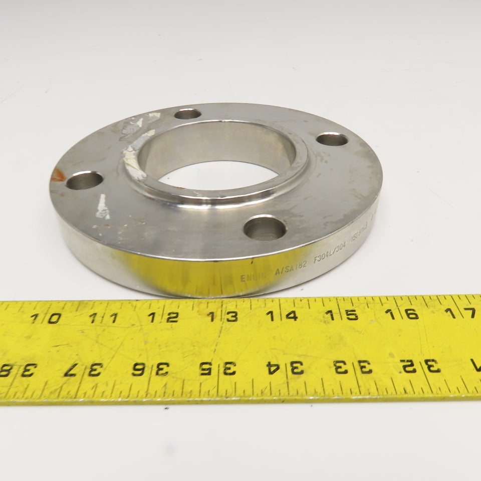 Enlin A/SA182 F304L/304 150B16.5 3" Butt Weld Pipe Flange Stainless Steel