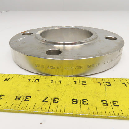 Enlin A/SA182 F304L/304 150B16.5 3" Butt Weld Pipe Flange Stainless Steel