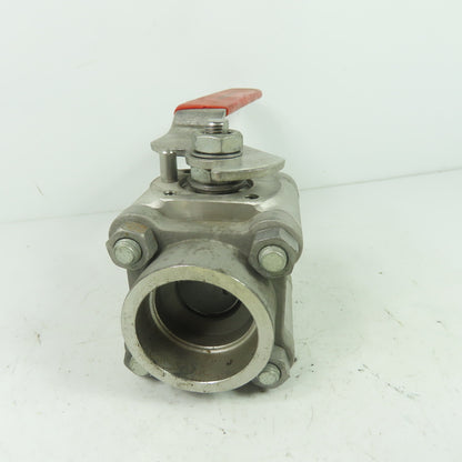 Worcester 4466PMSW 1-1/2" Ball valve CF8M Trim 316 Seat Polyfill CWP1440