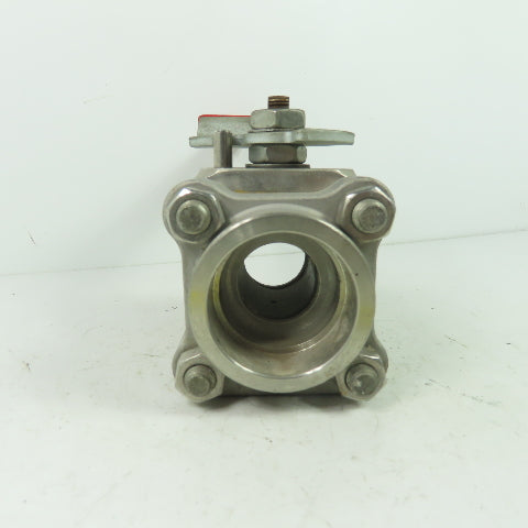 Worcester PT4466GGSW 1-1/2" Ball Valve CF8M Trim 316 Seat SS CWP1000
