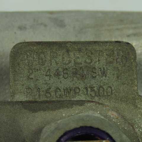 Worcester PT4466GGSW 2" Stainless Ball Valve CF8M R16CWP1500