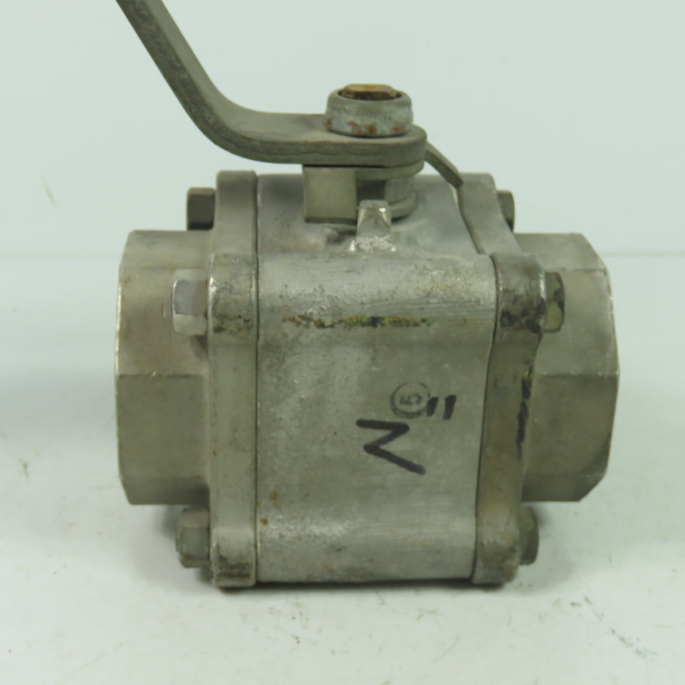 Worcester PT4466GGSW 2" Stainless Ball Valve CF8M R16CWP1500