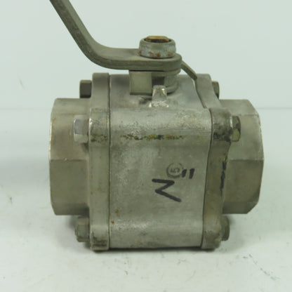 Worcester PT4466GGSW 2" Stainless Ball Valve CF8M R16CWP1500