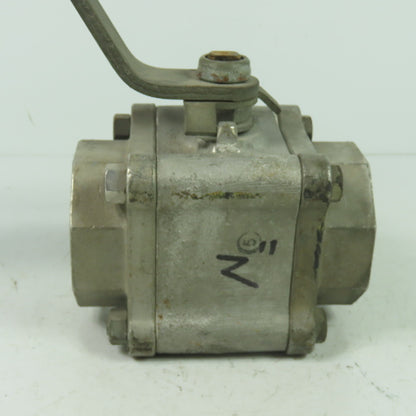 Worcester PT4466GGSW 2" Stainless Ball Valve CF8M R16CWP1500