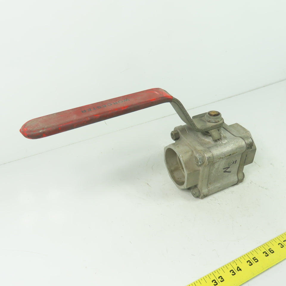 Worcester PT4466GGSW 2" Stainless Ball Valve CF8M R16CWP1500