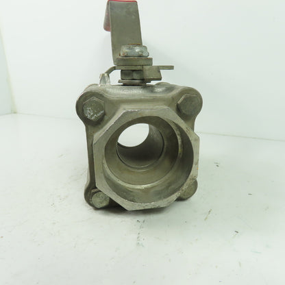 Worcester PT4466GGSW 2" Stainless Ball Valve CF8M R16CWP1500