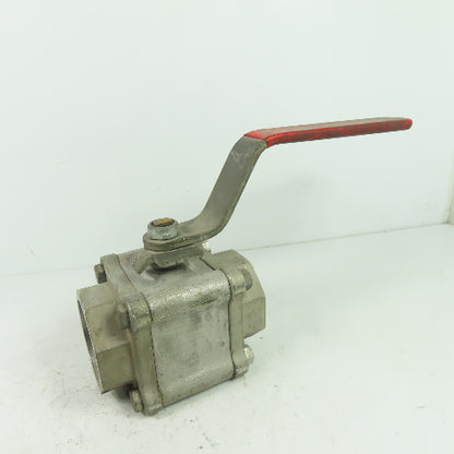 Worcester PT4466GGSW 2" Stainless Ball Valve CF8M R16CWP1500