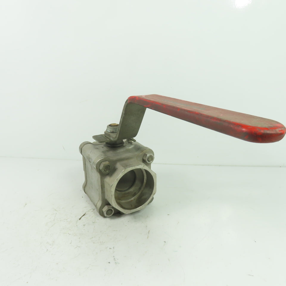Worcester PT4466GGSW 2" Stainless Ball Valve CF8M R16CWP1500
