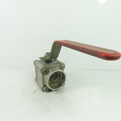 Worcester PT4466GGSW 2" Stainless Ball Valve CF8M R16CWP1500