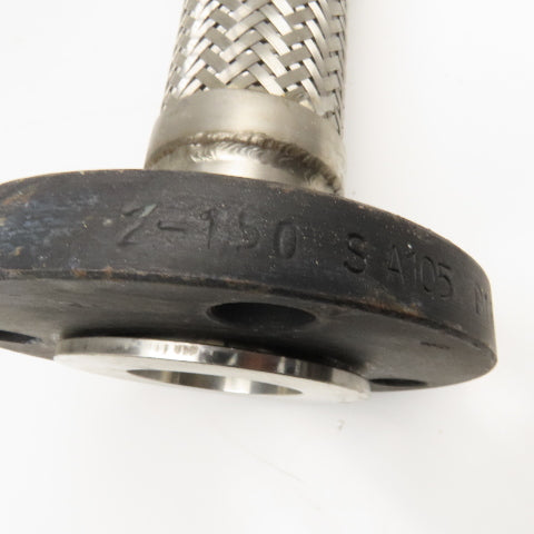 2-1/2" x 2" Flange Flexible Braided Stainless Steel Adaptor Union 12"