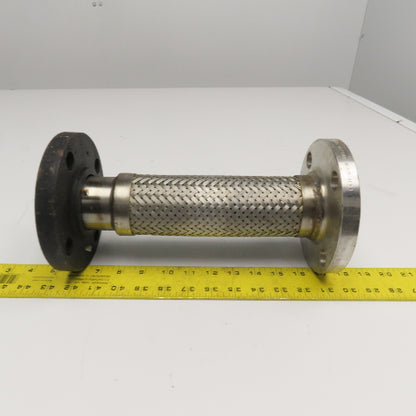 2-1/2" x 2" Flange Flexible Braided Stainless Steel Adaptor Union 12"