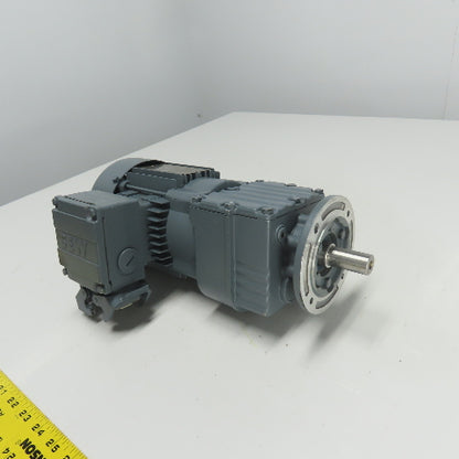Sew Eurodrive RF17D171DVASB1 0.37KW Gear Motor 3Ph 277/480V 1700RPM
