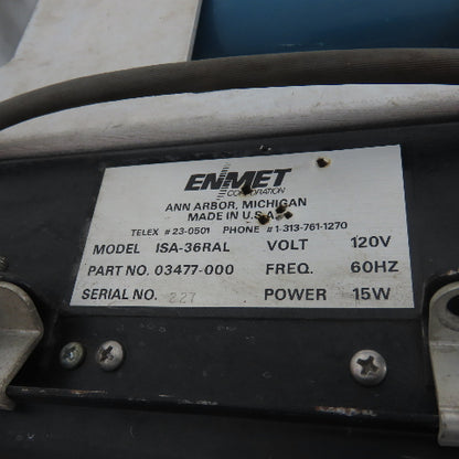 Enmet AFP-82P Air Filtration Panel 120V 1Ph ISA-36RAL