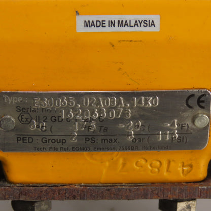 El-O-Matic ES0065.U2A03A.14K0 Pneumatic Valve Actuator 116PSI W/ Indicator