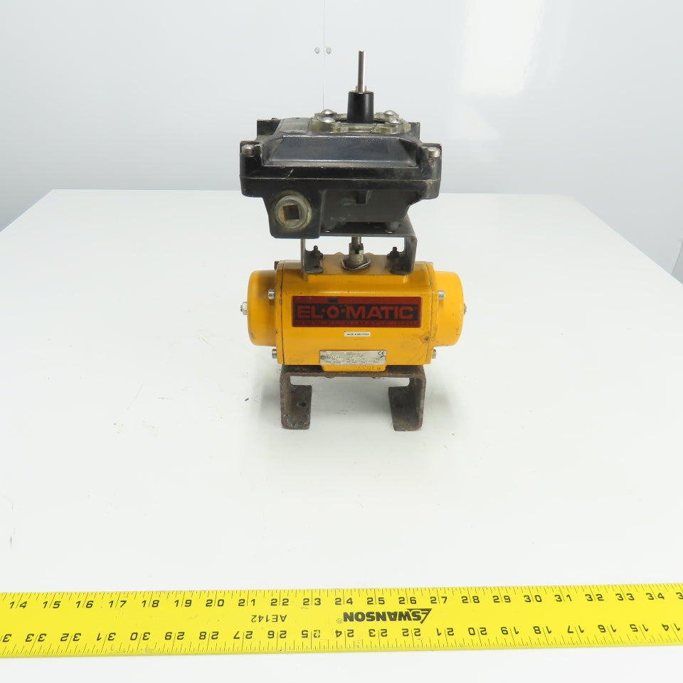 El-O-Matic ES0065.U2A03A.14K0 Pneumatic Valve Actuator 116PSI W/ Indicator