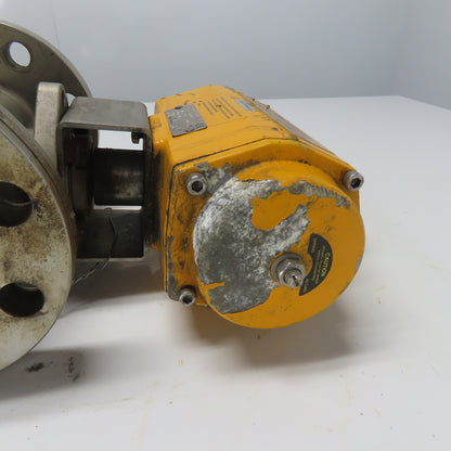 El-O-Matic ES0100.02A04A.19K0 Pneumatic Valve Actuator 116PSI W/ 2" Ball Valve