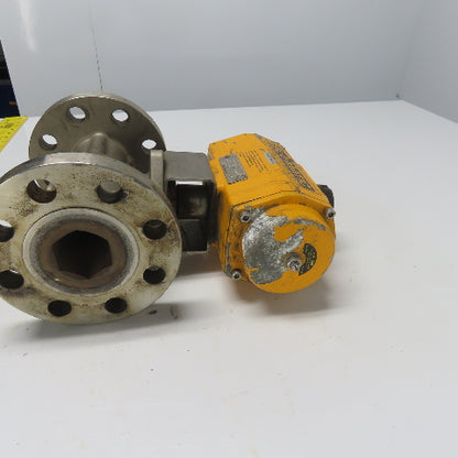 El-O-Matic ES0100.02A04A.19K0 Pneumatic Valve Actuator 116PSI W/ 2" Ball Valve