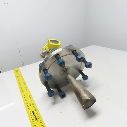 Vega PS62.UXDAM5HDNBK Vegapuls62 Flanged Radar Level Sensor Transmitter 12-36VDC