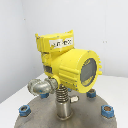 Vega PS62.UXDAM5HDNBK Vegapuls62 Flanged Radar Level Sensor Transmitter 12-36VDC