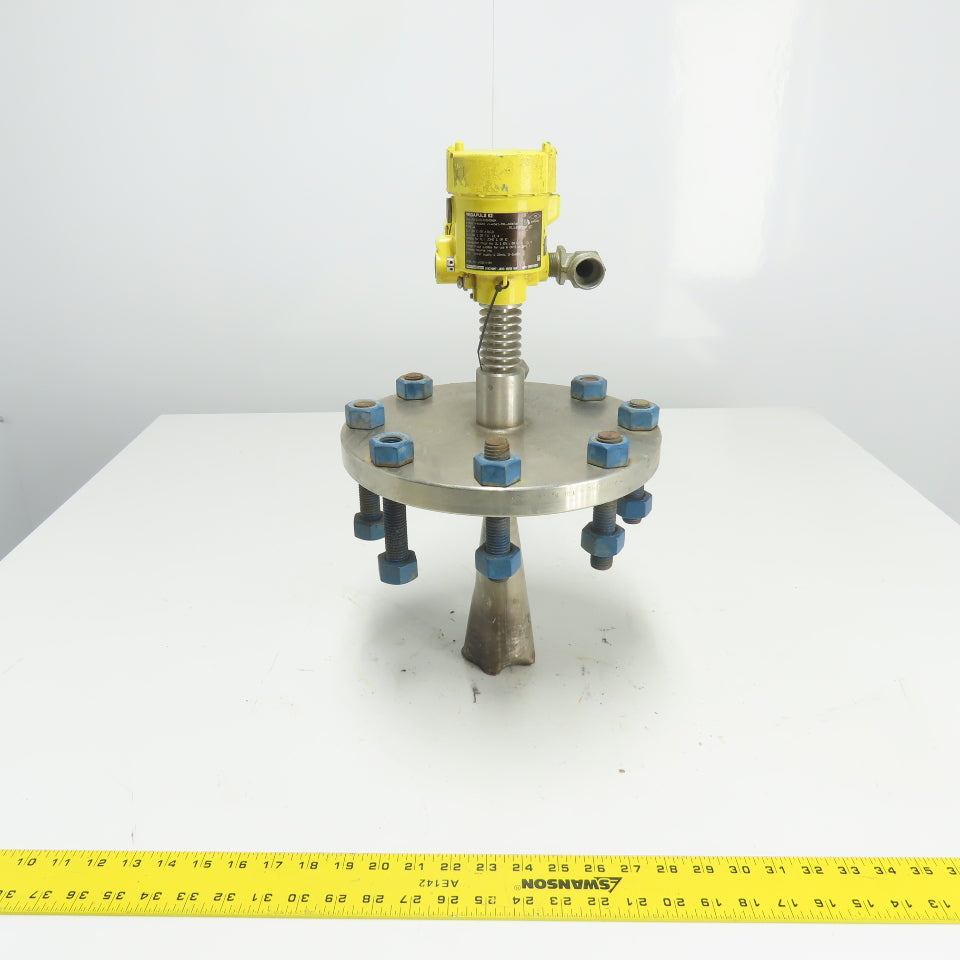 Vega PS62.UXDAM5HDNBK Vegapuls62 Flanged Radar Level Sensor Transmitter 12-36VDC