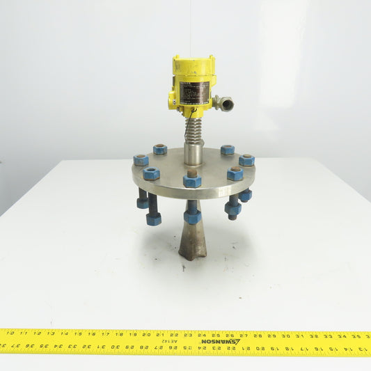Vega PS62.UXDAM5HDNBK Vegapuls62 Flanged Radar Level Sensor Transmitter 12-36VDC