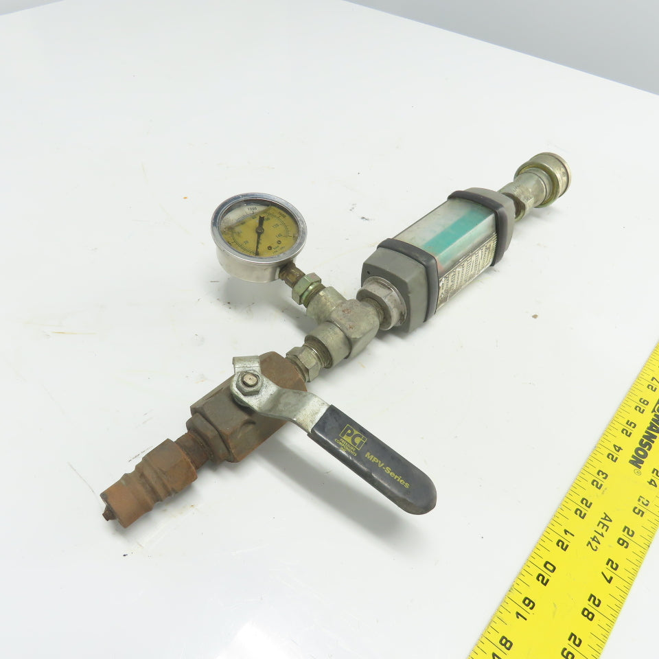 Hedland H613A-005 Flow Meter For Water/Oil 3500PSI