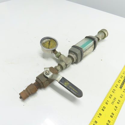 Hedland H613A-005 Flow Meter For Water/Oil 3500PSI