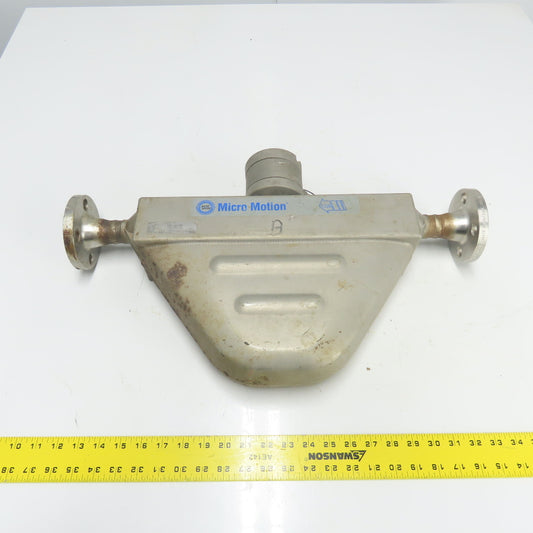 Micro Motion R100S128NABAEZZZZ Mass Flow Sensor 1450PSIG Tube -50 to 125°C
