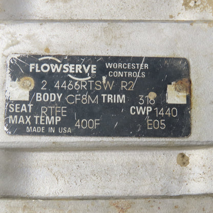 Flowserve 2 4466RTSW R2 2" Stainless Steel Flange Fit Pipe Assembly 20" OAL