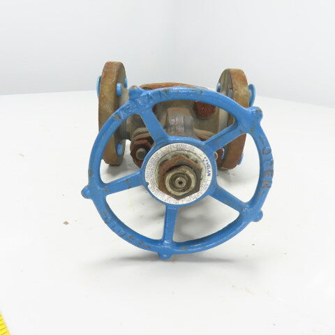 Velan F07-0054B-02TY Model A 1-1/2" Gate Valve CR13 A105N Class 150 285PSIG