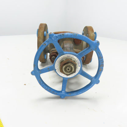 Velan F07-0054B-02TY Model A 1-1/2" Gate Valve CR13 A105N Class 150 285PSIG