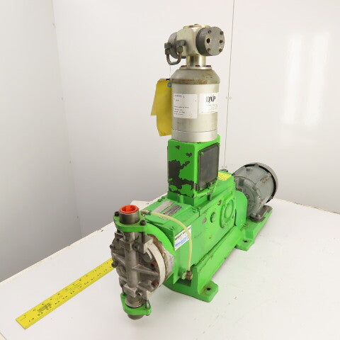 Pulsafeeder 7120-S-AP 1HP Diaphragm Metering Pump 62GPH 3PH & Conoflow Actuator