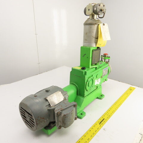 Pulsafeeder 7120-S-AP 1HP Diaphragm Metering Pump 62GPH 3PH & Conoflow Actuator