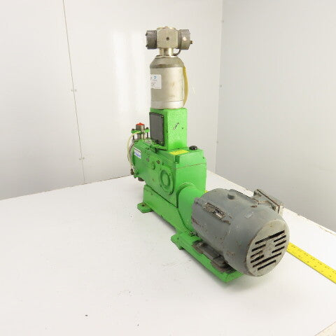 Pulsafeeder 7120-S-AP 1HP Diaphragm Metering Pump 62GPH 3PH & Conoflow Actuator