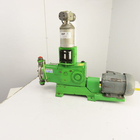 Pulsafeeder 7120-S-AP 1HP Diaphragm Metering Pump 62GPH 3PH & Conoflow Actuator