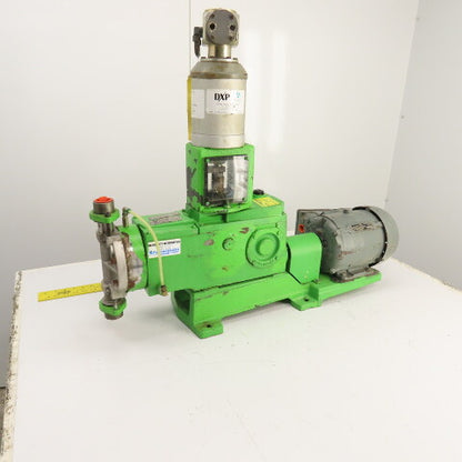 Pulsafeeder 7120-S-AP 1HP Diaphragm Metering Pump 62GPH 3PH & Conoflow Actuator
