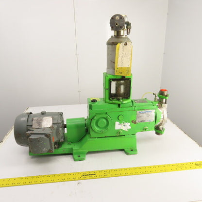 Pulsafeeder 7120-S-AP 1HP Diaphragm Metering Pump 62GPH 3PH & Conoflow Actuator