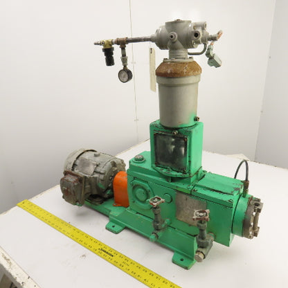 Pulsafeeder 7120-S-AP 1HP Diaphragm Metering Pump 25GPH 3PH & Conoflow Actuator