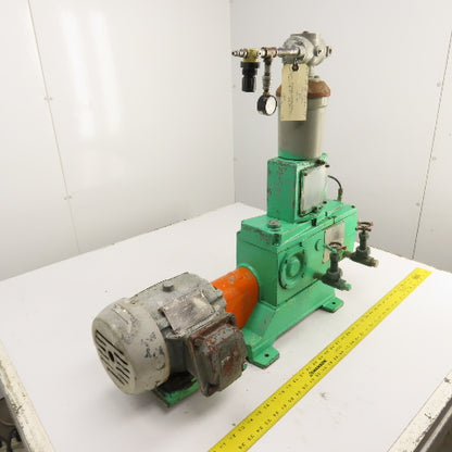 Pulsafeeder 7120-S-AP 1HP Diaphragm Metering Pump 25GPH 3PH & Conoflow Actuator