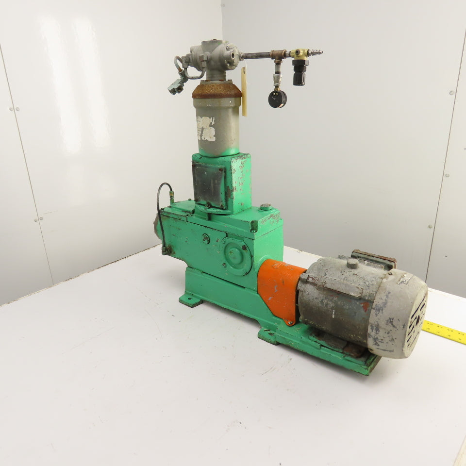 Pulsafeeder 7120-S-AP 1HP Diaphragm Metering Pump 25GPH 3PH & Conoflow Actuator