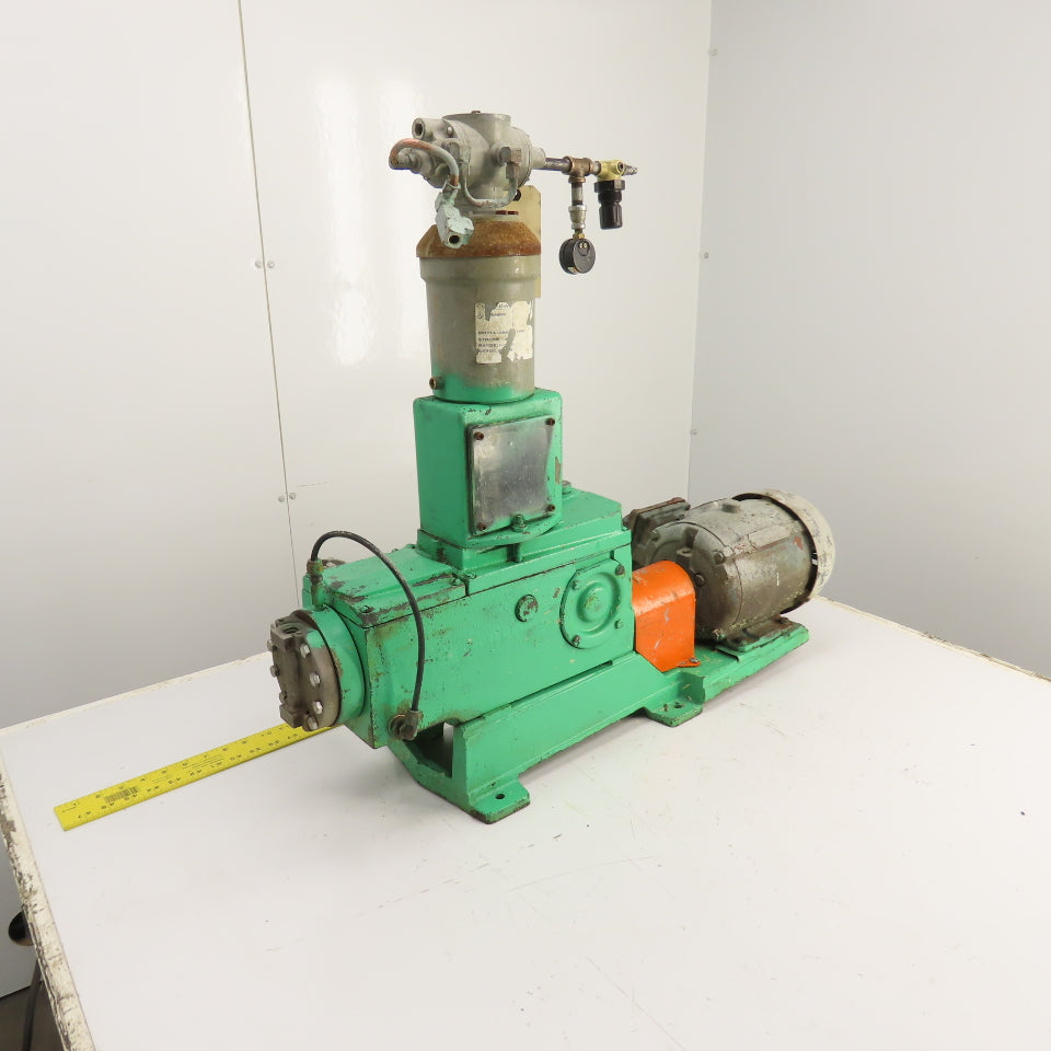 Pulsafeeder 7120-S-AP 1HP Diaphragm Metering Pump 25GPH 3PH & Conoflow Actuator