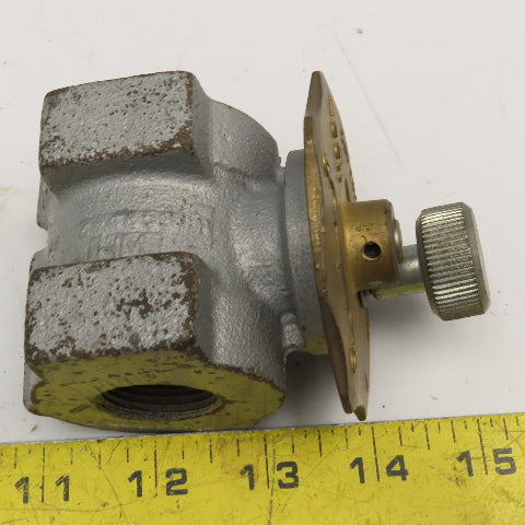 North American 1122-0 3/4" NPT Manual Butterfly Valve