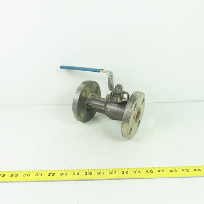 Velan 10313-SSE Model W330 1" Stainless Steel Flanged Ball Valve 720PSI CF8M 316