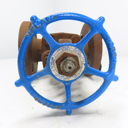 Velan F07-1054B-02TY 1-1/2" Gate Valve A105N 740PSIG Class 300 Seat HF