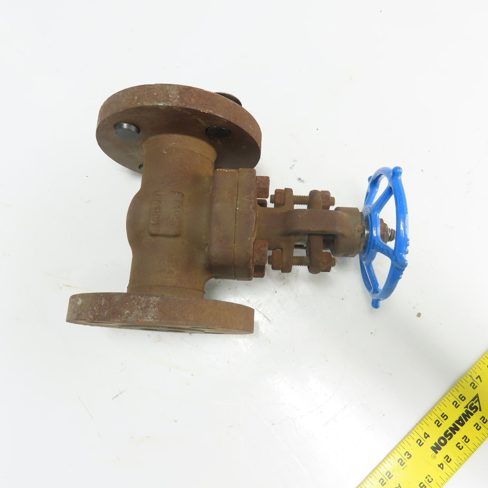 Velan F07-1054B-02TY 1-1/2" Gate Valve A105N 740PSIG Class 300 Seat HF